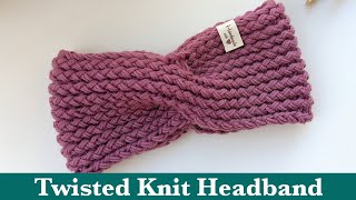 Twisted Knit Headband | Twisted Knit Ear Warmer