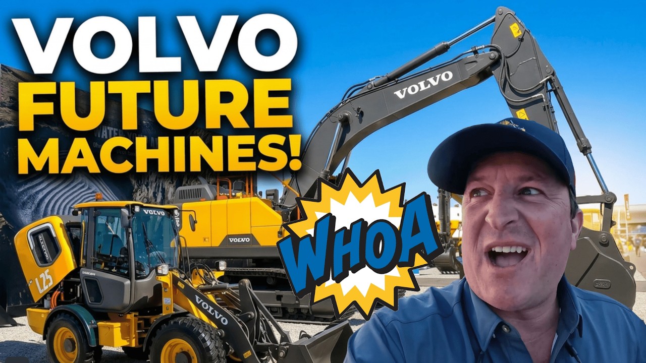 CONEXPO 2026 with Volvo: Electric Excavators and Gold Rush Stars!