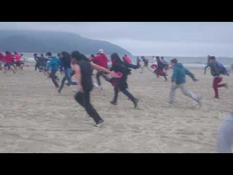 Naruto Beach Run (em Vila Oculta de Santos)