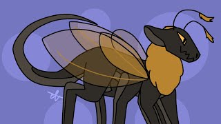 Aphilian species ref sheet speedpaint