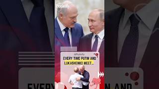 Every Time Putin and Lukashenko Meet… It’s Always a Big Hug 🤗 #putin #lukashenko
