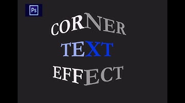 How to Make 3D Text in Photoshop (EASY!!) - corner text effect photoshop -Tutorial by ActiveGuide