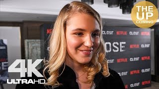 Sophie Nélisse On Close, Noomi Rapace, Netflix, Female Characters And Directors, Morocco