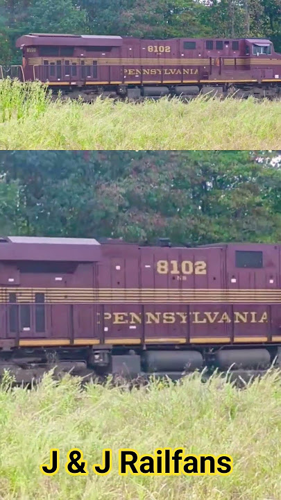A nice look at #ns #8102 the Pennsylvania!! #train #railway