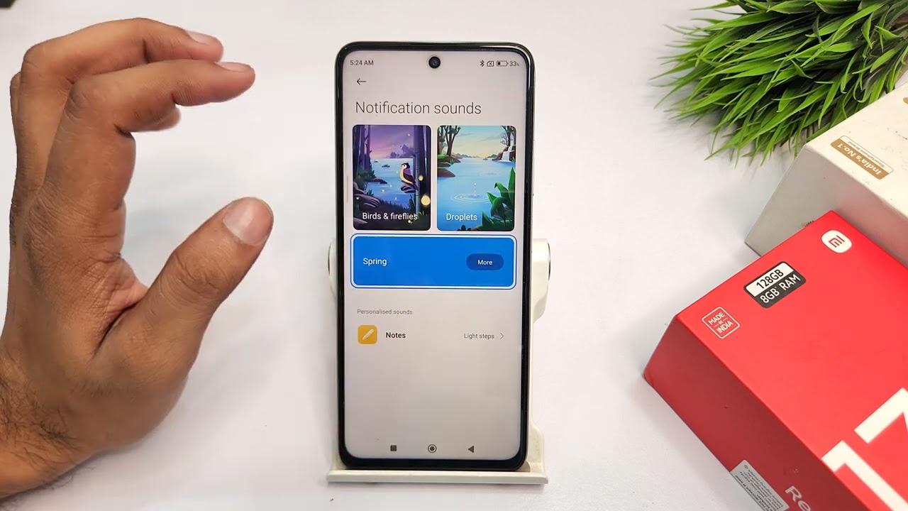 Change notification sound in redmi note 13 pro plus | redmi note 13 message sound kaise change kare