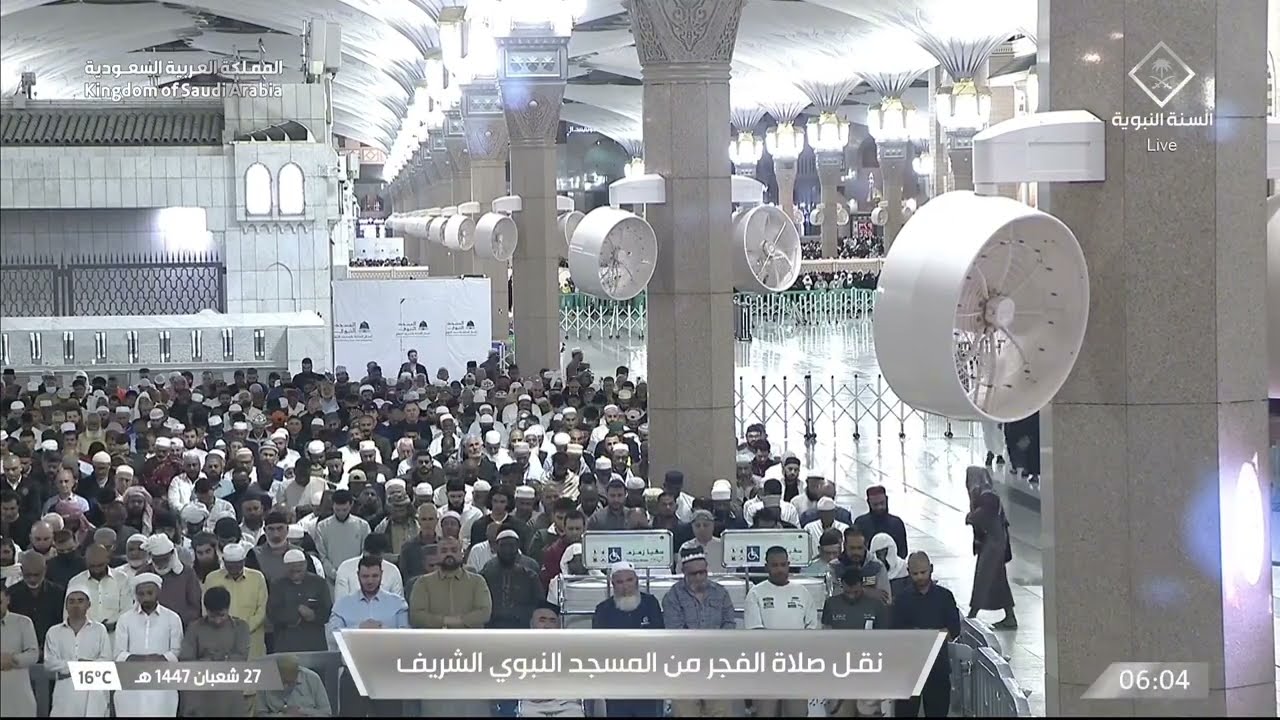صلاة الفجر للشيخ محمد برهجي 27 شعبان 1447هـ