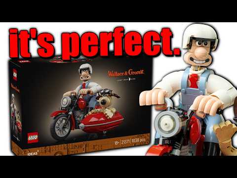 The LEGO Wallace & Gromit Set is AMAZING