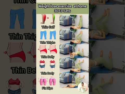 weight loss exercises at home#yoga #weightloss #fitnessroutine #short