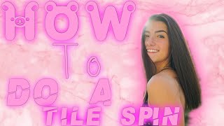 How to do a tile spin tutorial ||Video star