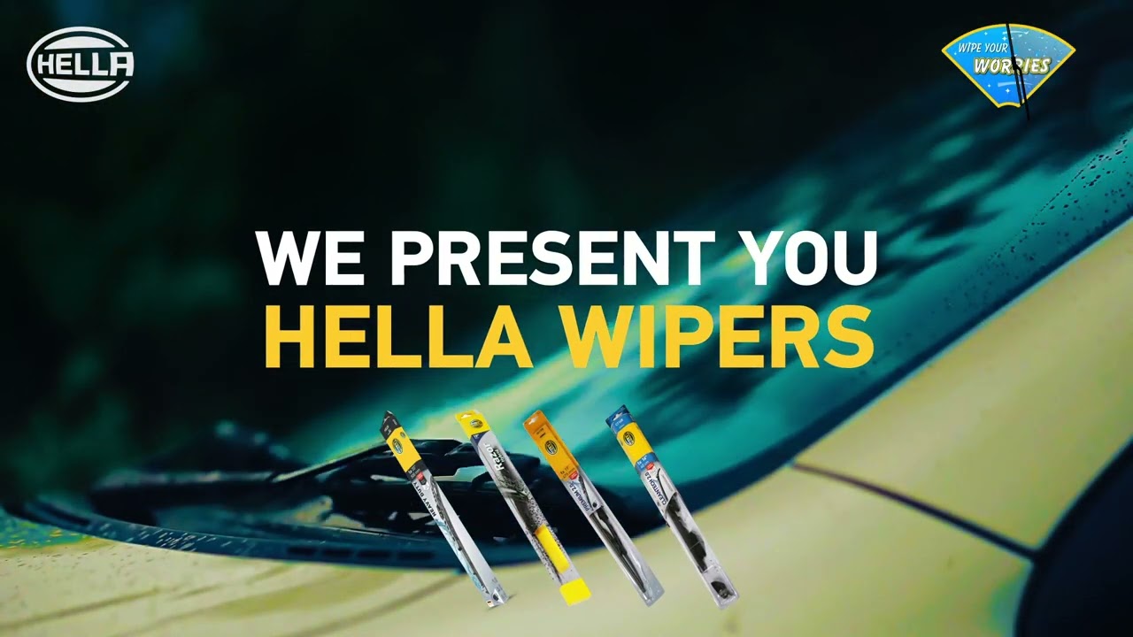 Wipe Your Worries with HELLA Wipers