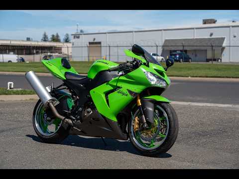 2005 Kawasaki Ninja ZX-10R - THE MEAN GREEN MACHINE! 💚✓🍀 - YouTube