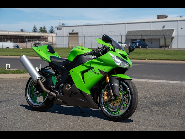 フェイクグリーン 2005 Kawasaki Ninja ZX-10R - THE MEAN GREEN MACHINE! 💚✓🍀 - YouTube