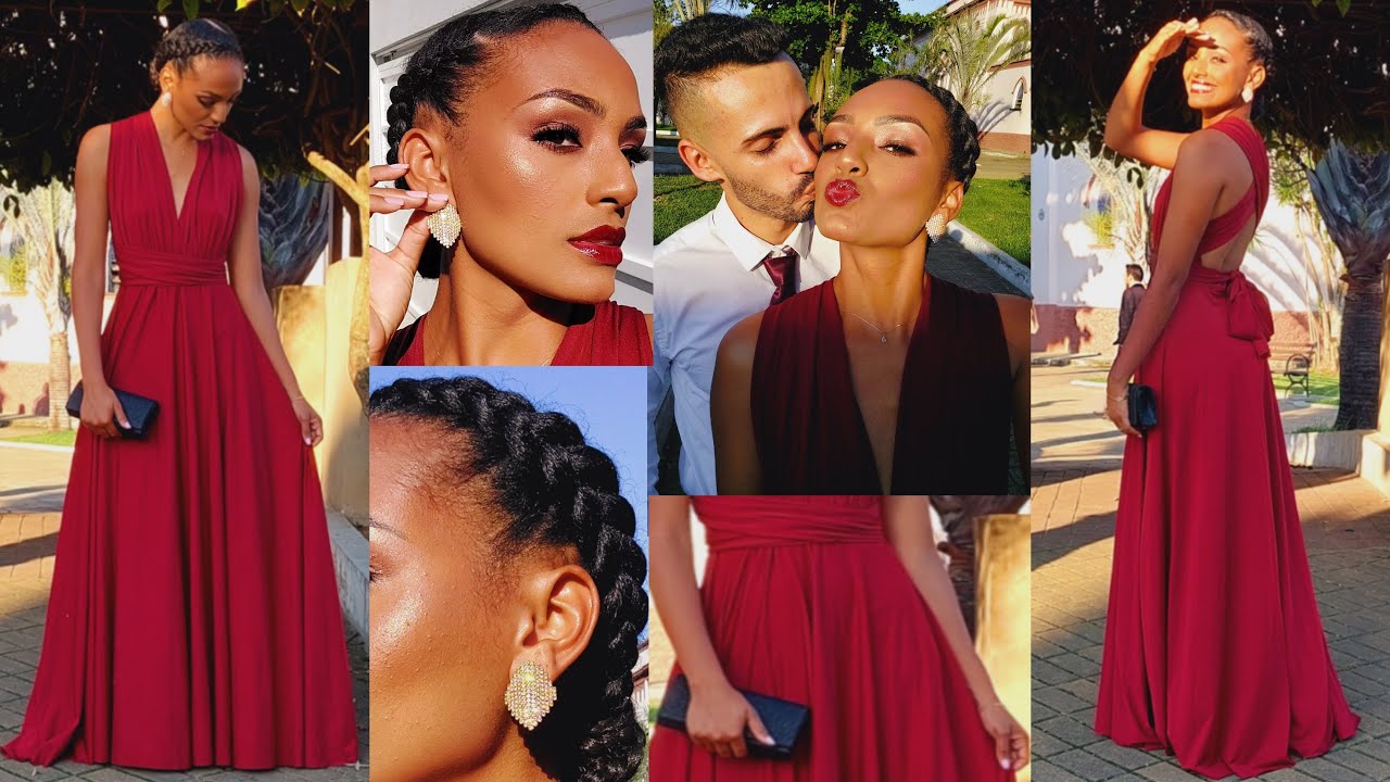 MADRINHA DE CASAMENTO: PENTEADO CRESPO - MAQUIAGEM - VESTIDO | Por BRENDA  LEITE - thptnganamst.edu.vn