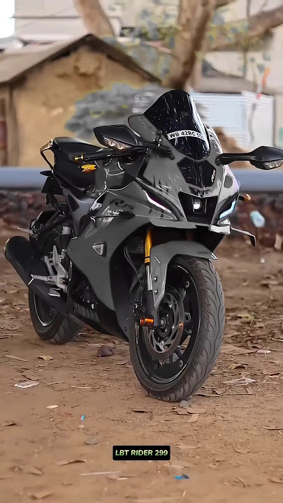 R15 V4 Black Colour Modified 😱🔥 Yamaha R15 V4 WhatsApp Status #yamaha #r15v4 #shorts #shortsvideo