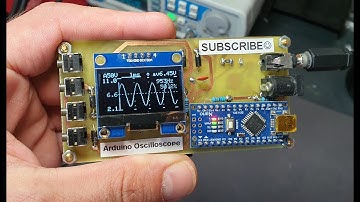 DIY Arduino Nano Portable Oscilloscope
