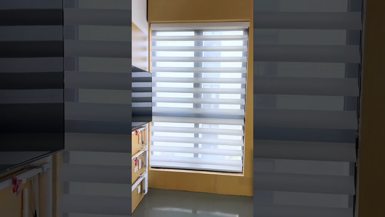 Motorized butterfly blinds. 