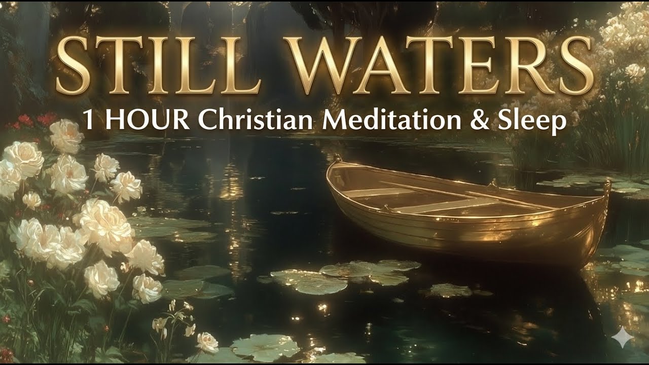Still Waters | 1 Hour Christian Meditation Music for Rest & Sleep (Psalm 23)