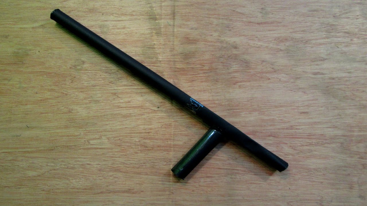 How to Make a Simple Paper Toy Tonfa YouTube