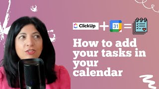 How to integrate ClickUp with Google Calendar