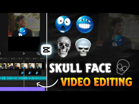 Ae Like Skull Emoji Edit Tutorial on Capcut | PRO EDIT SCHOOL 
