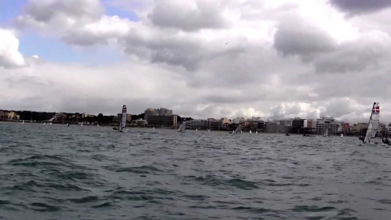 Palma 2013 - Theatre Style Race 1 - 49erFX