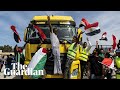 Aid trucks enter Gaza after Rafah border crossing opens