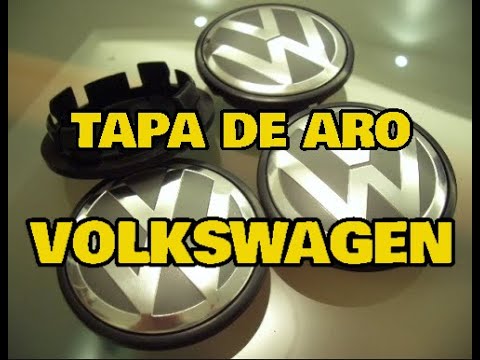 Reducción de precios Pero ciervo Tapa de aro llanta wheel caps volkswagen rio gol golf jetta amarok bora -  YouTube