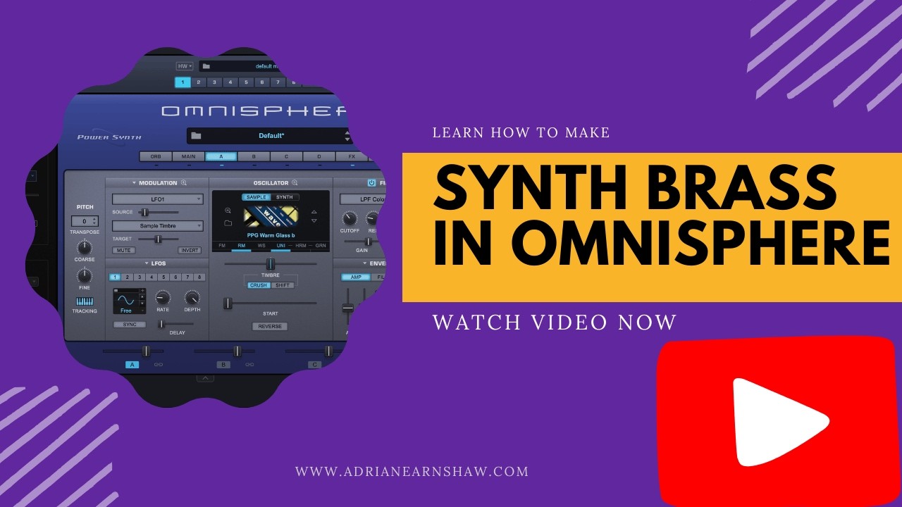 Omnisphere - The Science of Synth Brass - Creating Insane Synth Sounds