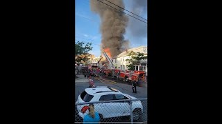 Fire at commercial building in Schuylkill County