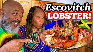 How to make Escovitch Fried Lobster! *Mummy is Back!* | Deddy's