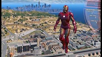 GTA 5 Iron Man Mod v2.4.5b - New Criminals Script