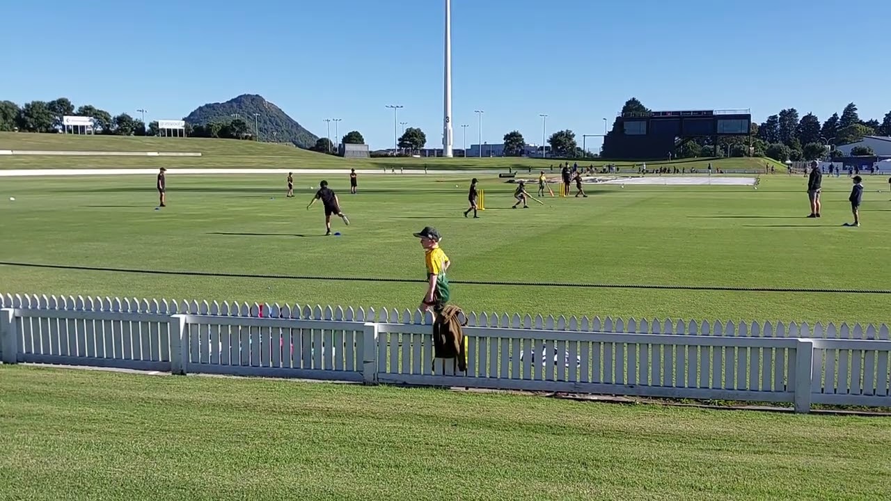 Great shot by Kane at Bay Oval 16 March 2024