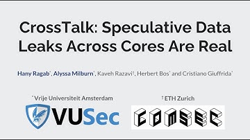 CrossTalk: Speculative Data Leaks Across Cores Are Real