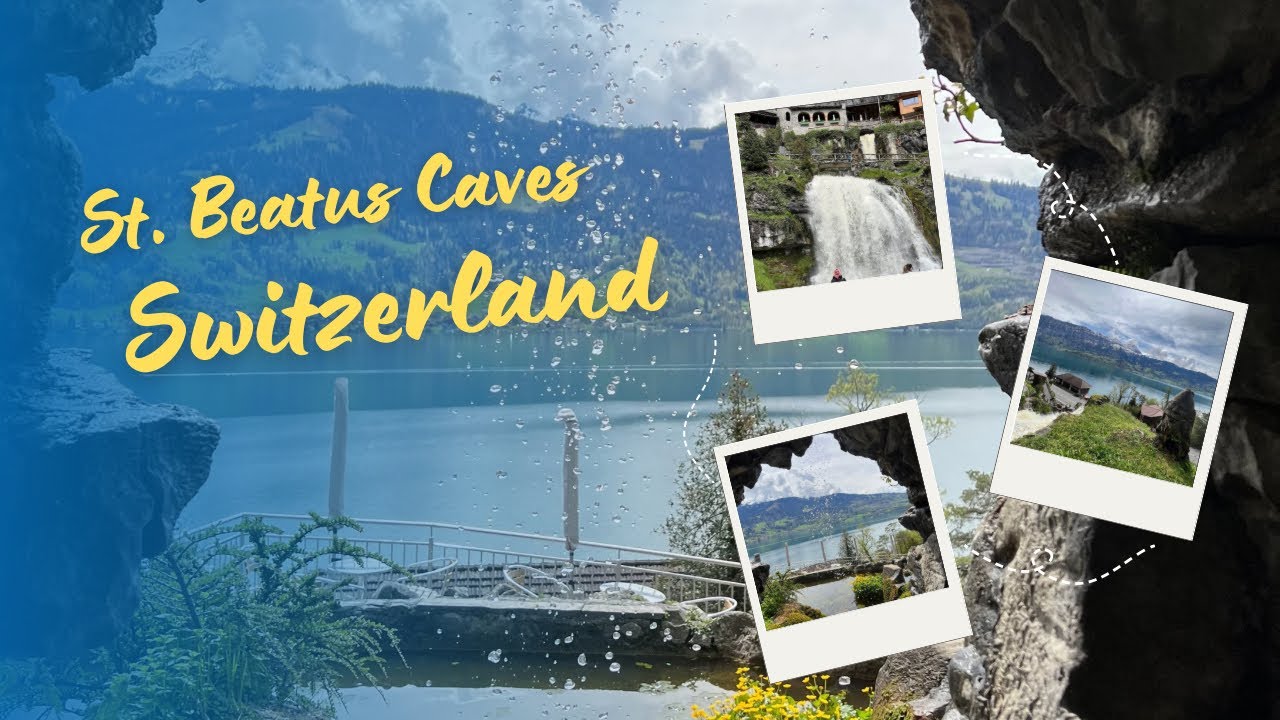 St. Beatus Caves Switzerland | Interlaken |waterfall 