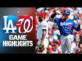 Dodgers vs. Nationals Game Highlights (4/3/26) | MLB Highlights
