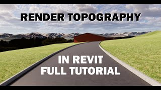 Revit Topography | Render Site | Part 3