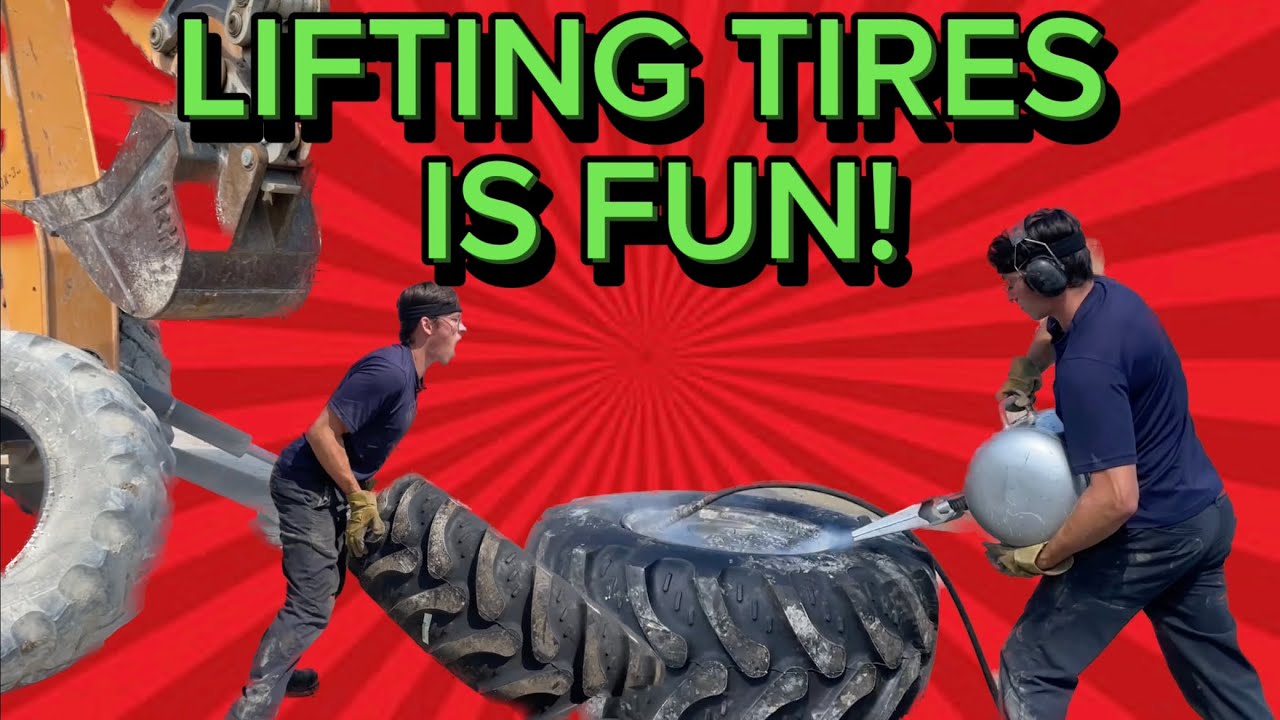 Lifting Tires and Feeding Them Air! YouTube