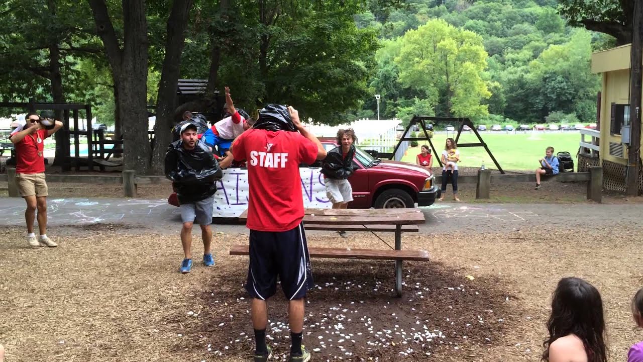 Meriden Ymca Mountain Mist Day Camp L O G S Skit Bandanas To Raisins Youtube