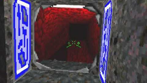 Descent II Vertigo, Level 9, insane difficulty, cold start, no death, full rescue, 200HP at exit.