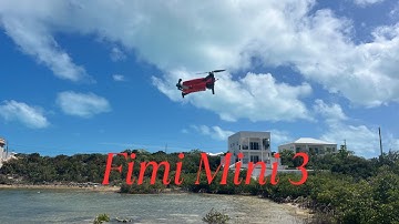 Fimi mini 3 first flight & unboxing