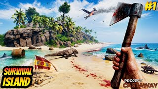 I Got STRANDED On a Mysterious Island... - Project Castaway #1 screenshot 1