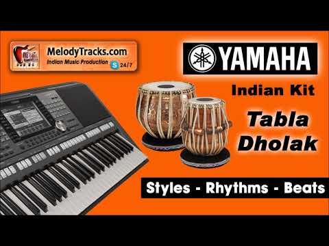 Aane se us ke aaye bahar   Tabla Dholak Yamaha Indian Kit Style Beat Rhythm