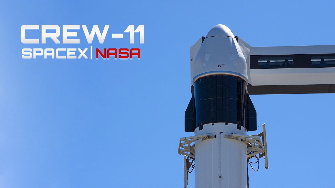🔴 EN DIRECT LANCEMENT SPACEX CREW-11 (Mission habitée - Fusée Falcon 9 - Lancement spatial FR )