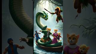 🐱⚔️ টারজান বিড়াল বনাম সাপ! | Jungle Hero Saves His Family 🐍🌳