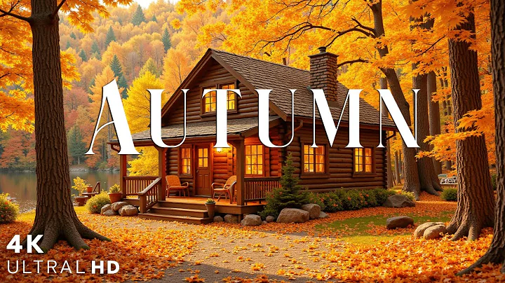 Cozy Cabin in the Autumn Forest - Gentle Piano Melodies for Relaxation and Deep Sleep