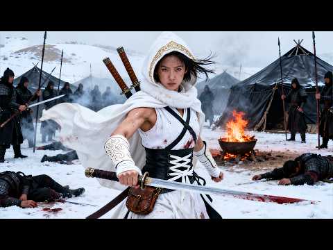 The girl disguised herself as a slave girl and killed the enemy leader!