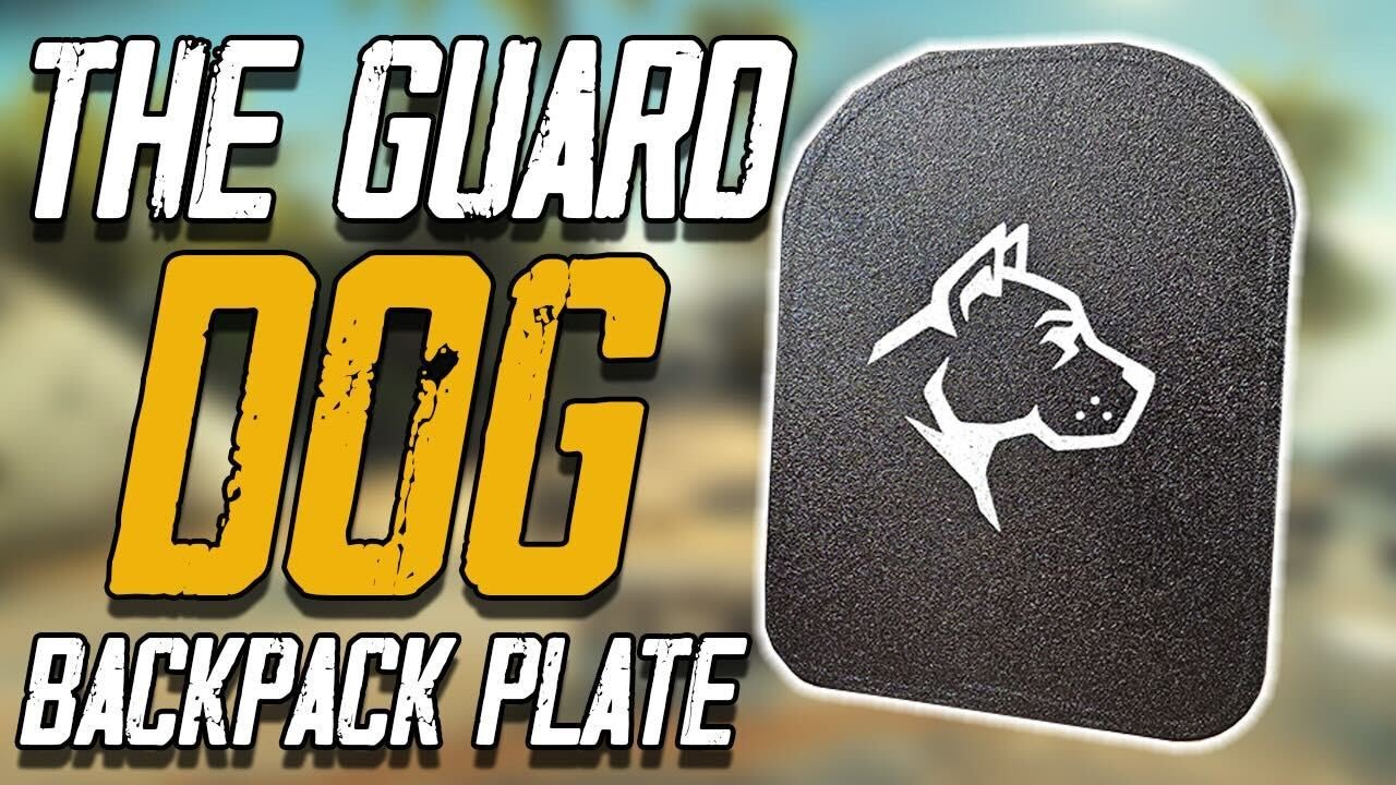 The Guard Dog Body Armor Backpack Plate