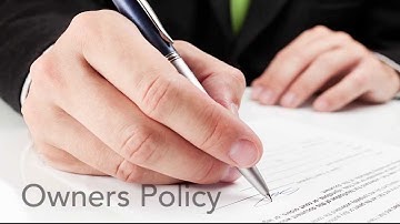 Types of Title Insurance Policies