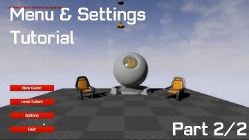 In-game Menu & Settings Tutorial Part 2 UE4