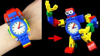 レゴ ウォッチ 変形ロボに改造してみた LEGO WATCH Transforms into Robot!